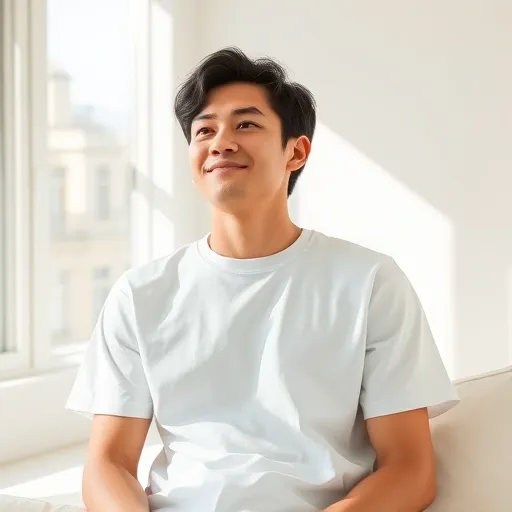 2. 핏과 소재의 황금비율: 유니클로 반팔, 기능성과 스타일을 동시에 잡는 법