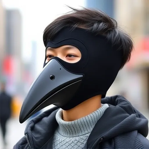 2. '숨쉬기 편한' 새부리형 마스크 대형의 비밀 파헤치기