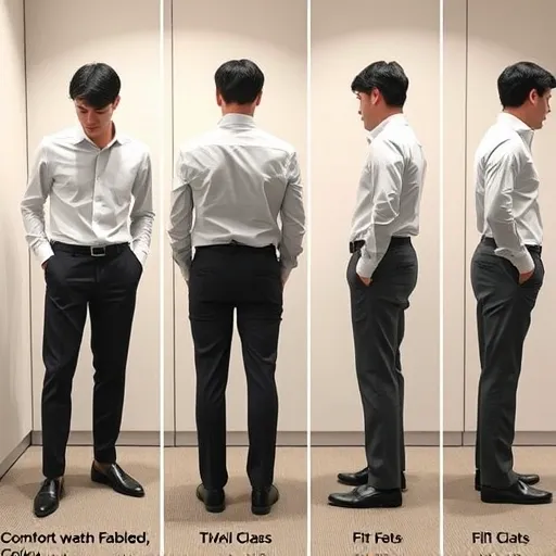 유니클로 슬랙스, 스타일링의 완성은 '조화' (종합 관리 솔루션)