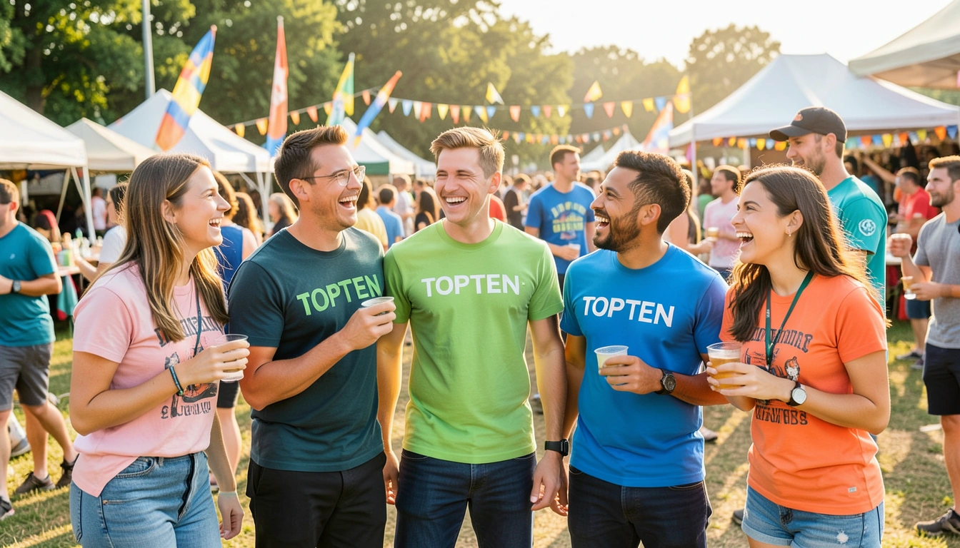 2025년 탑텐 반팔티, 스타일링으로 완성하다