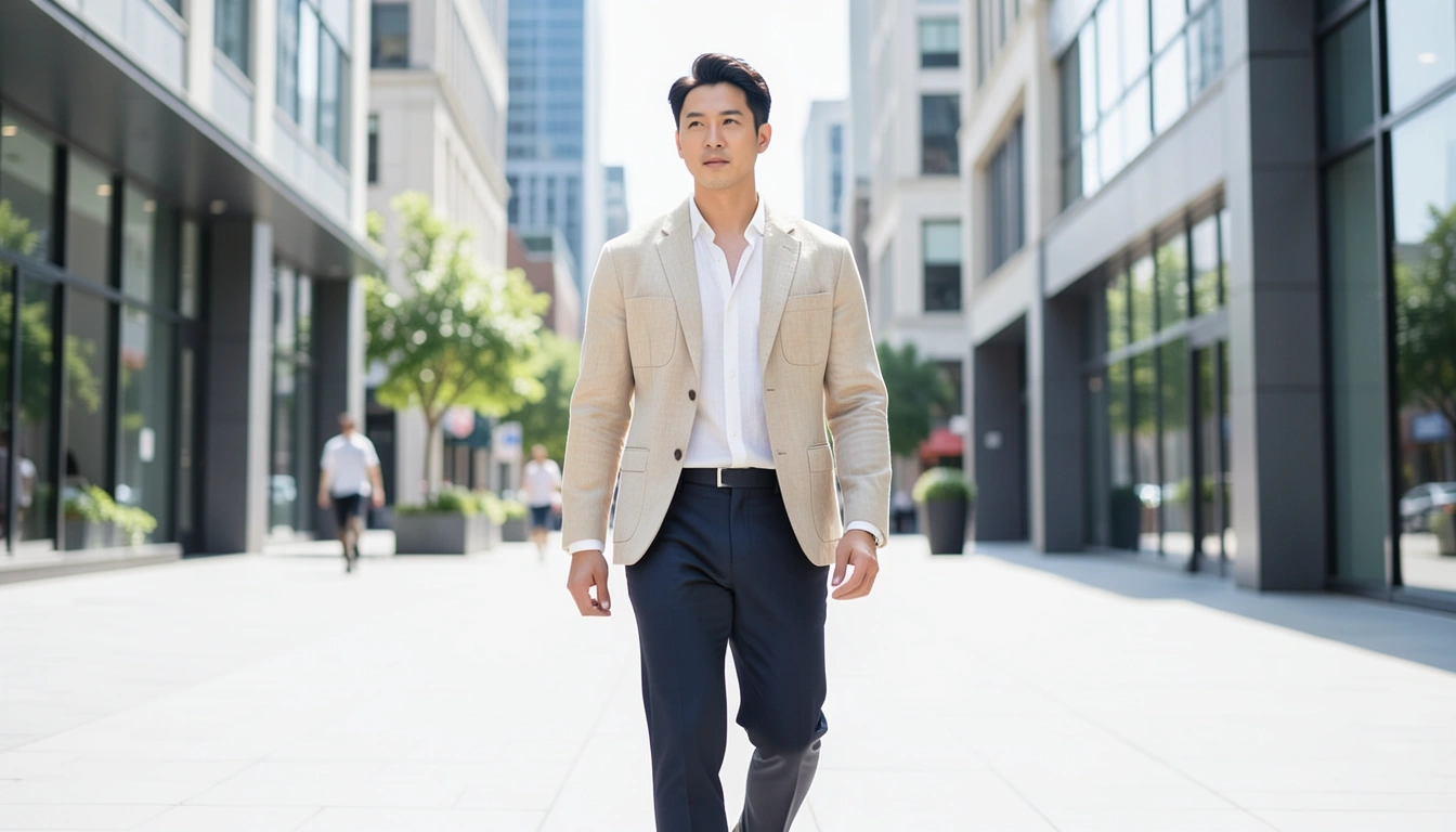 나에게 딱 맞는 남자 린넨 자켓 고르는 2025 가이드