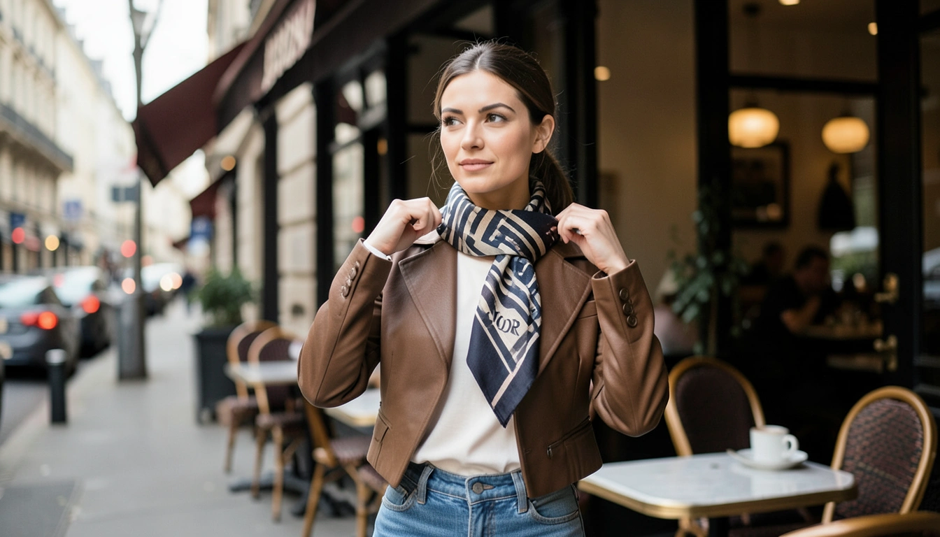 디올 스카프 종류별 완벽 활용법: 미차, 다이아몬드, 그리고 숨겨진 보석들