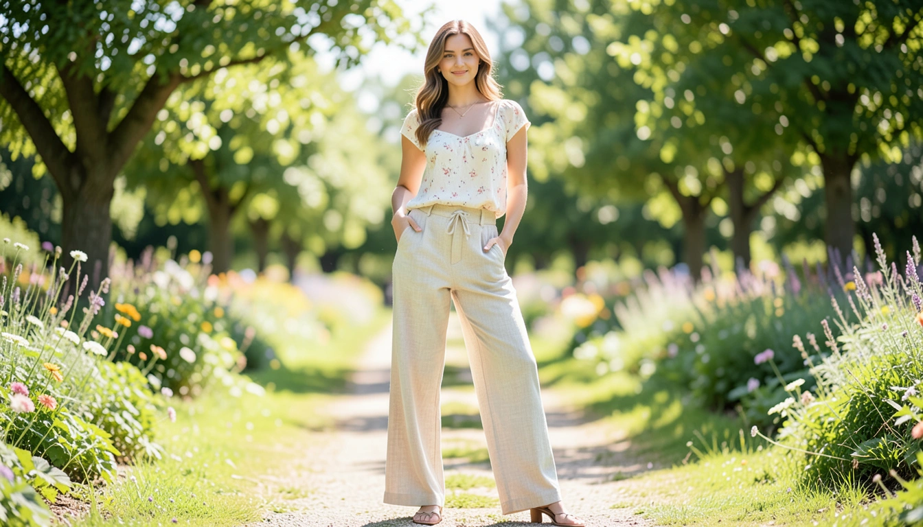 시원함과 편안함, 이젠 포기하지 마세요! 여름 바지 소재 & 핏 집중 분석