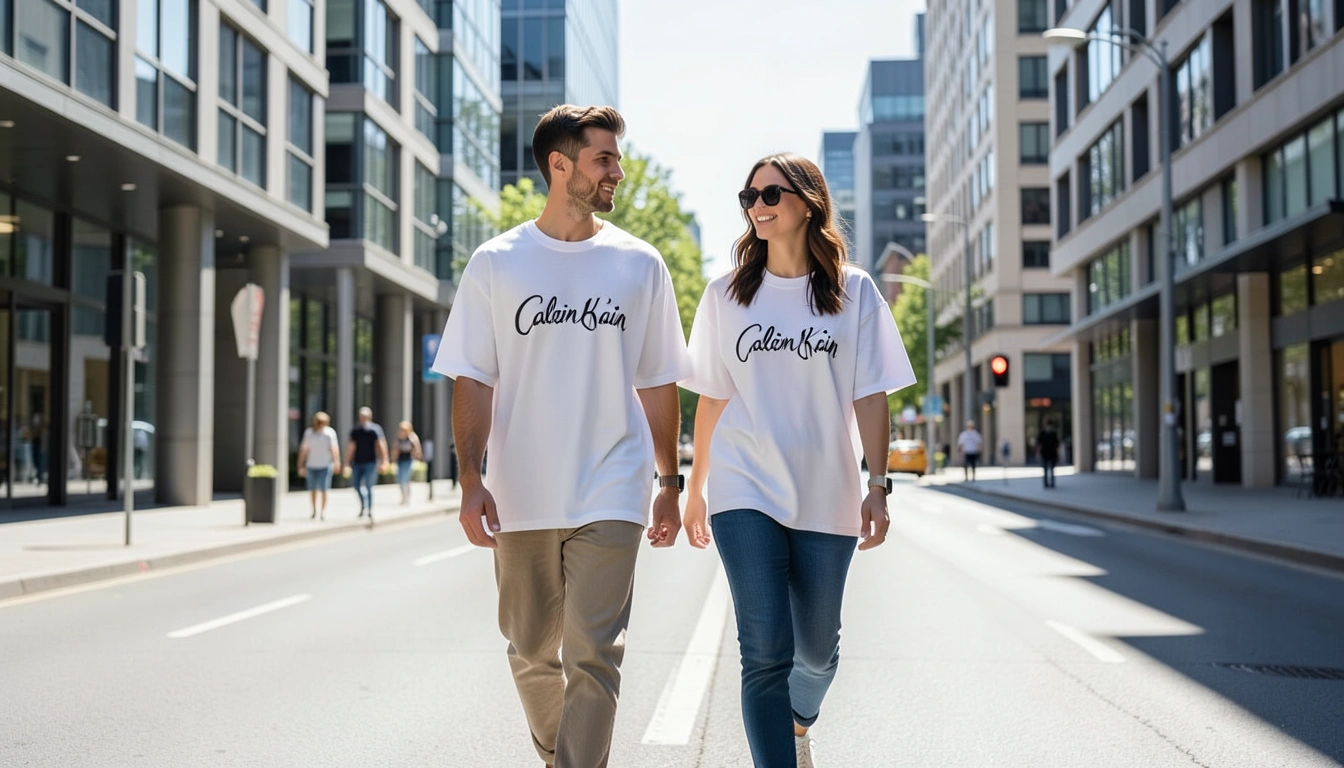 내게 맞는켈빈클라인 반팔고르기: 소재와 핏 집중 분석